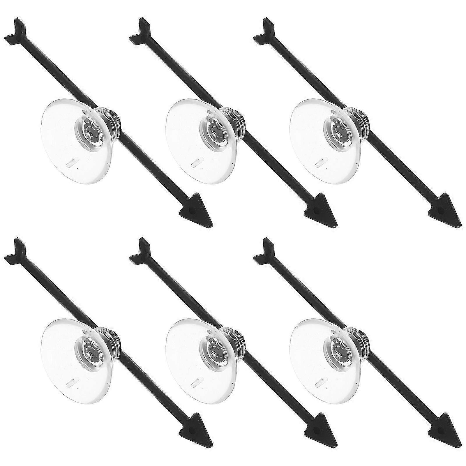 Game Rotating Arrow Pointer with Suction Cup Base 6Pcs Set