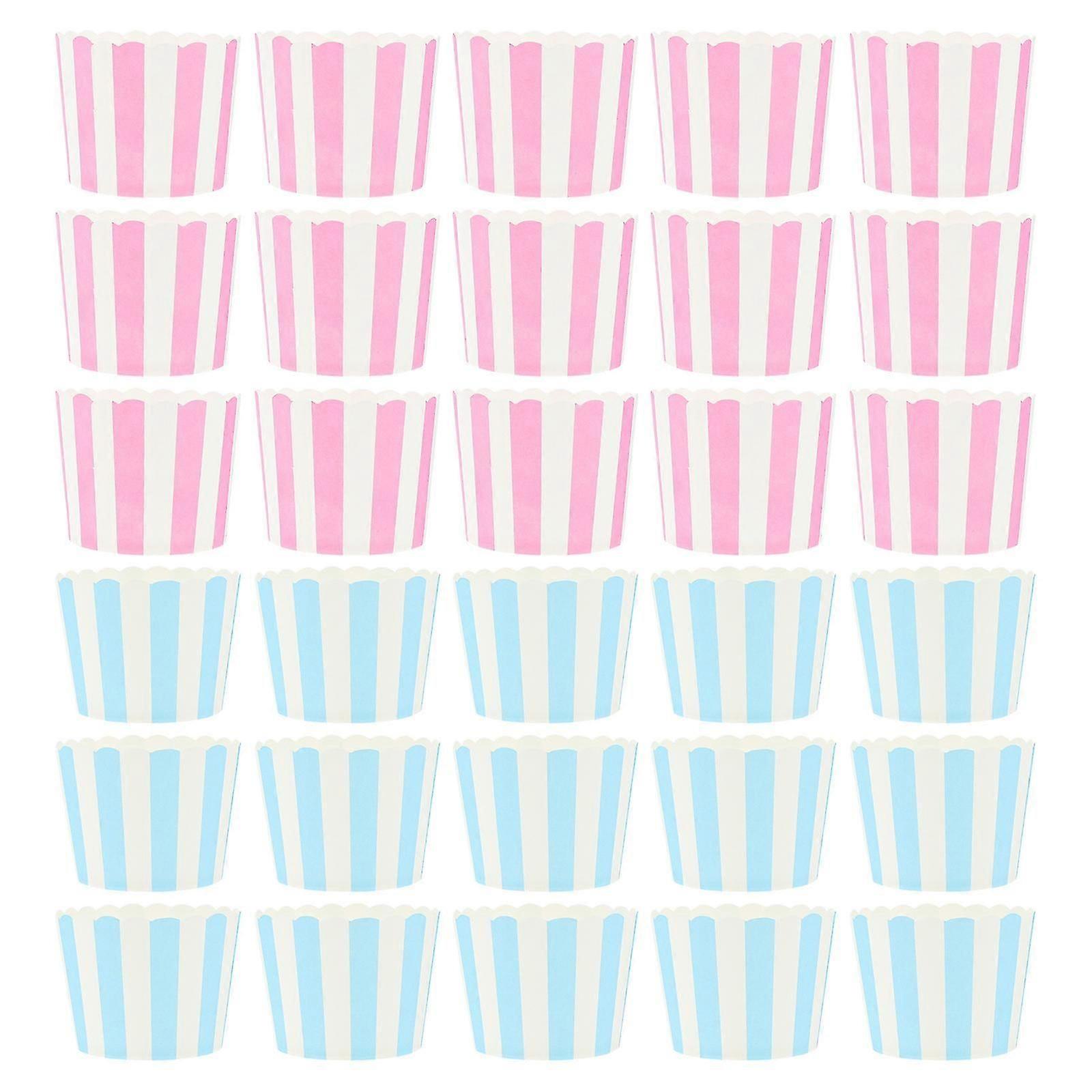100Pcs Baking Paper Cups for Cake Muffin Baking & Storage