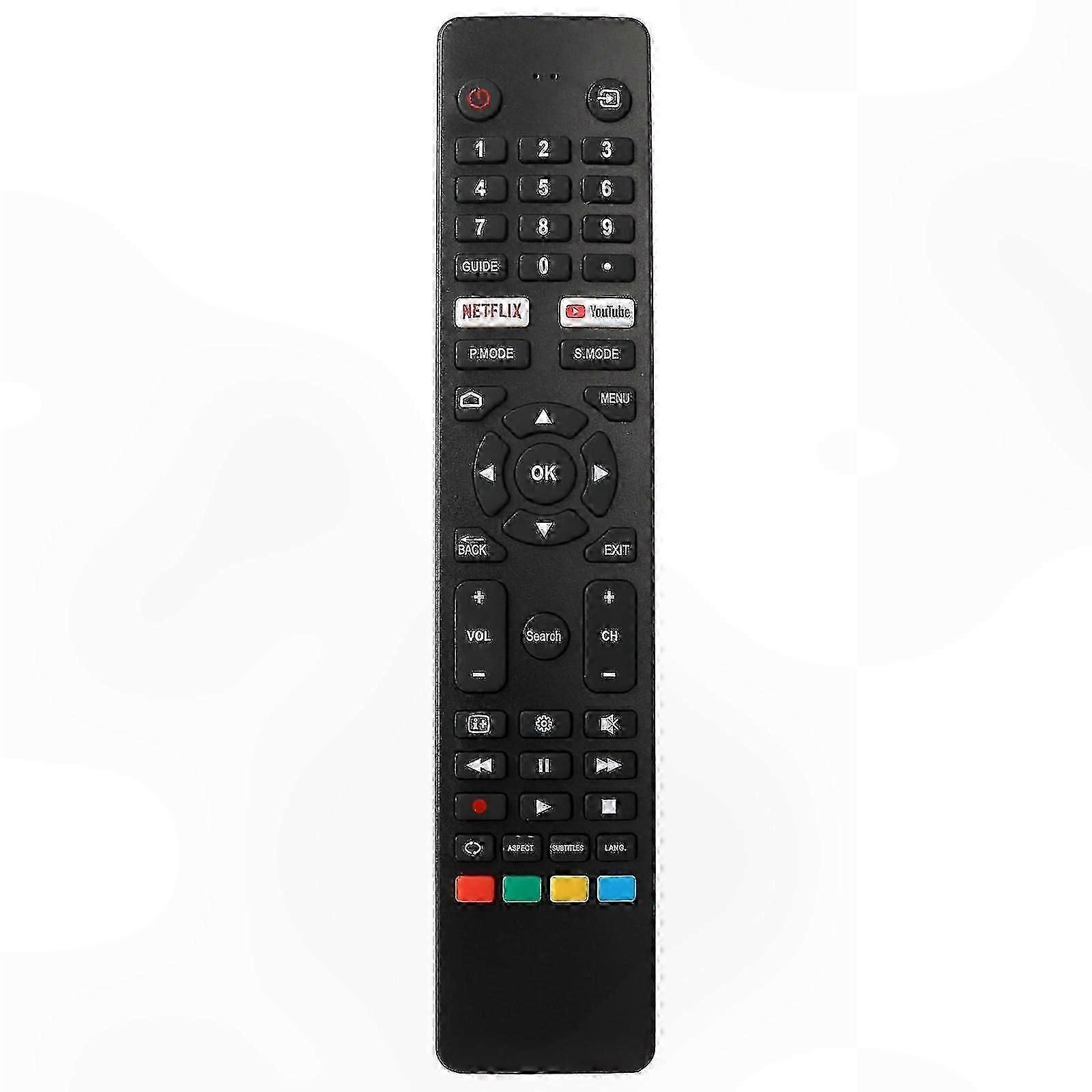 Universal Remote Control Replacement for Smart LCD LED TVs, Compatible with Multiple Models, Without Voice Function