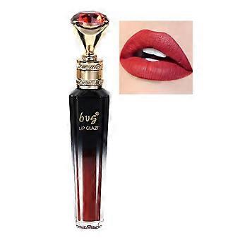 Longwear Lip Gloss and Waterproof Liquid Lipstick - Hydrating Velvet Matte Color, Shade 04 Diamond Lustre