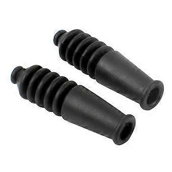 Compatible with two V-brake mountain bike cable housings with lightweight aluminum alloy covers