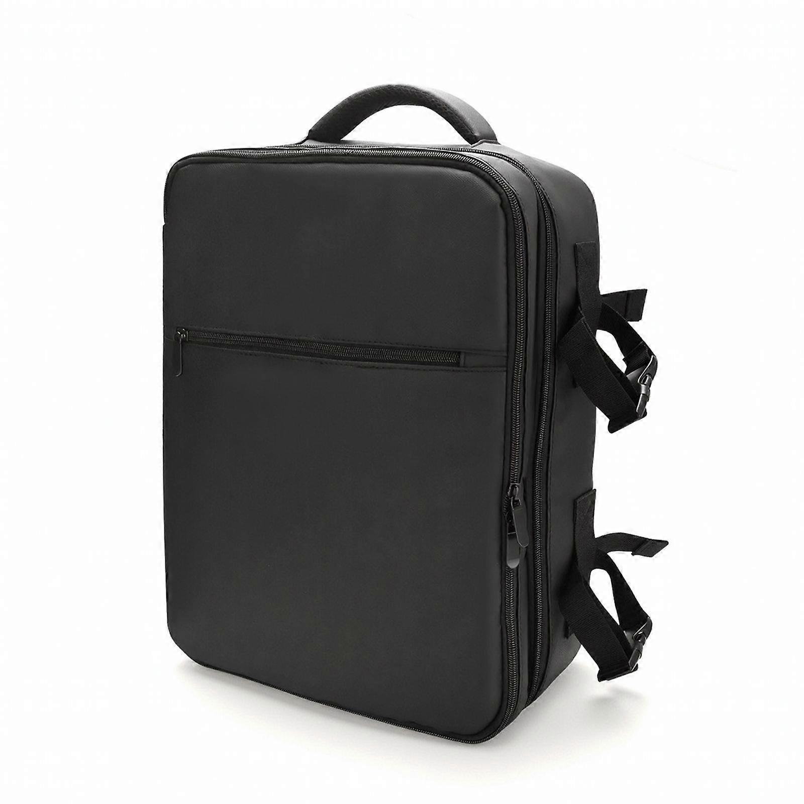 Backpack with Side Pockets Structured Nylon Backpack Minimalist Daypack for