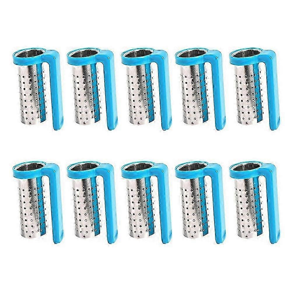 Tea Infusers Strainers Sieve Stainless Steel Infusers Teaware Tea Leaf Filter Diffuser Infusor Blue