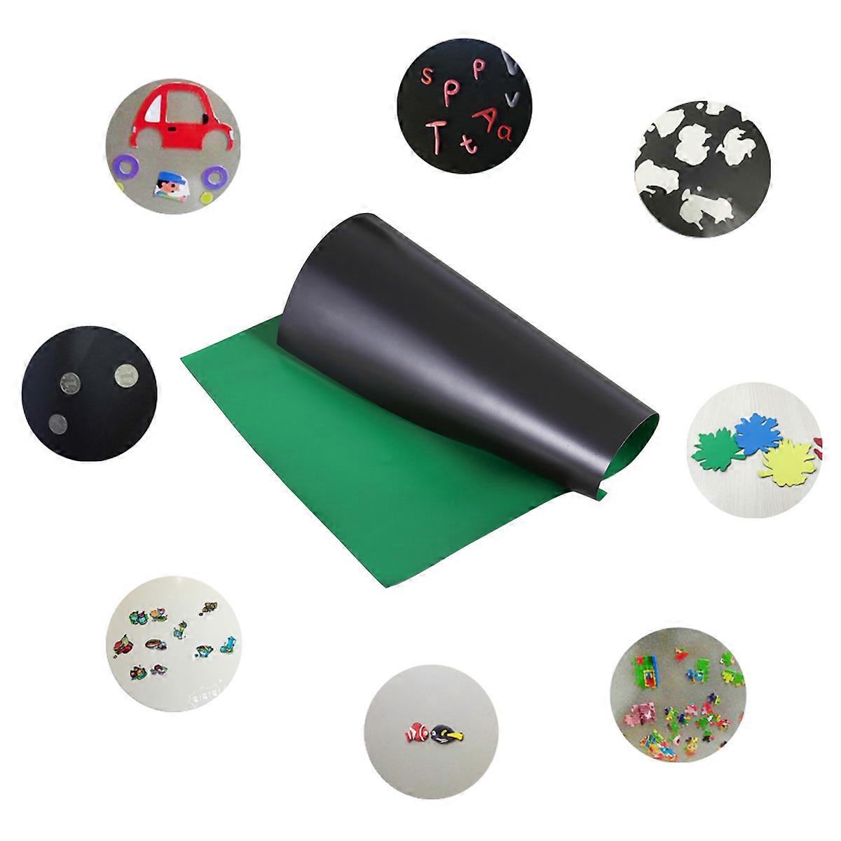 Multifunction Flexible Magnetic Rubber Sheet (Random Color)