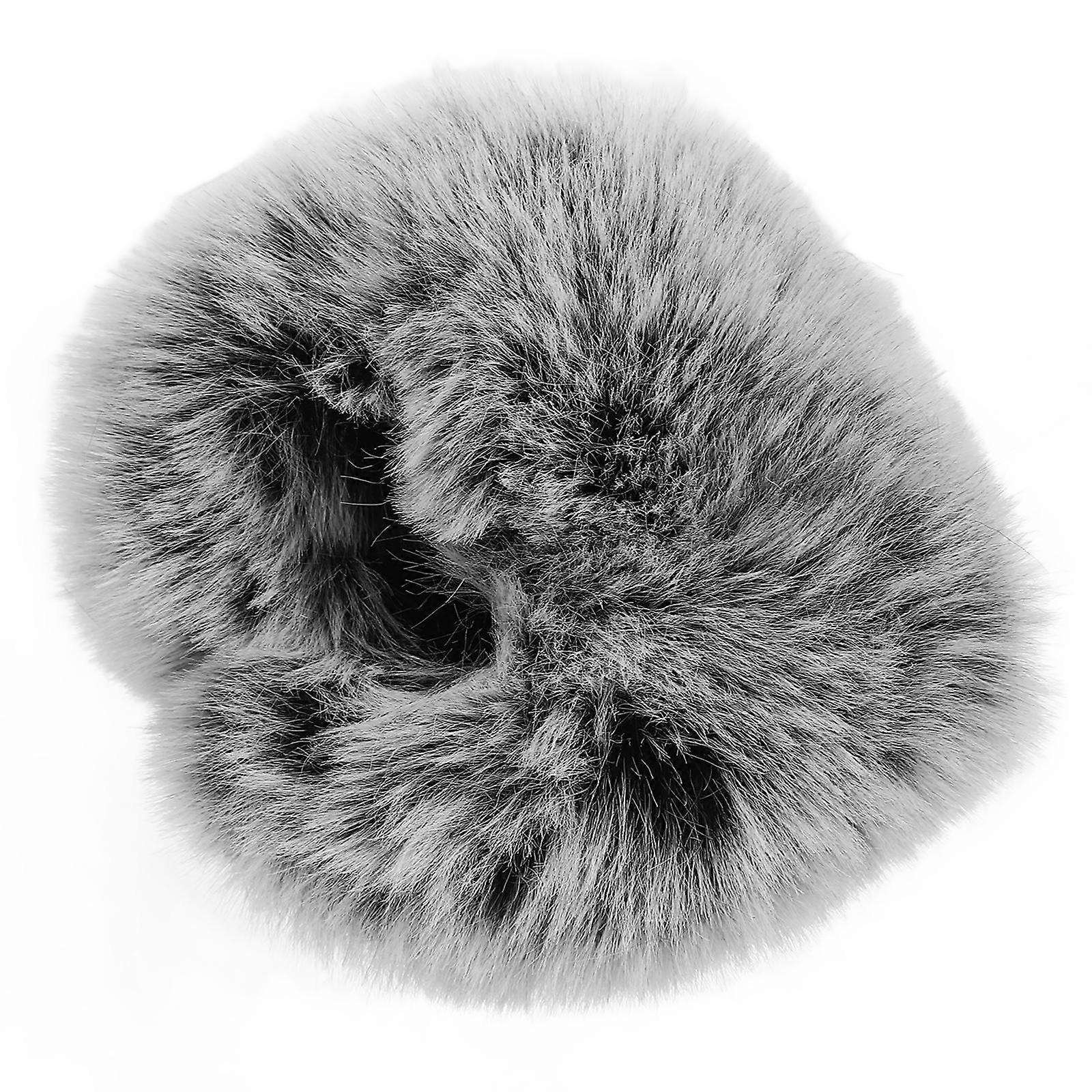 Simulation Fur Mic Protector Microphone Protective Cover Windproof Microphone Cover Microphone Accessory