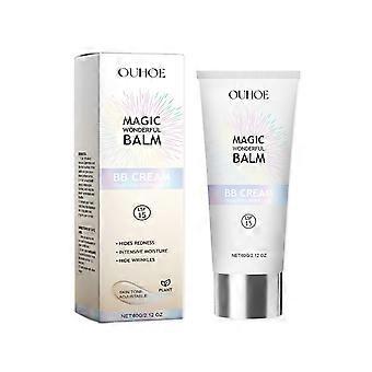 OUHOE Skin Brightening BB Day Cream Dagelijkse Verfrissende, Hydraterende, Lichte, Voedende, Fijne Huid, Natuurlijke Concealer Essence Cream