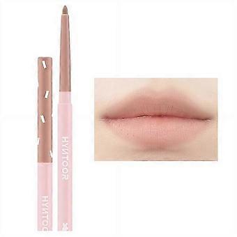 Matte nude lipliner voor langdurige definitie, makkelijk aan te brengen en vollere lippen.