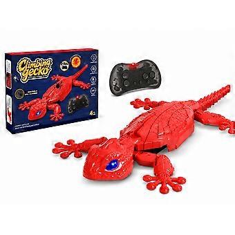 2,4-GHz-RC-Wandkletter-Gecko-Spielzeug mit LED-Beleuchtung und 360°-Drehung