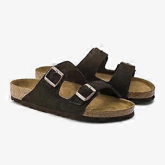 DoubleBuckle Cork Footbed Slide Sandals, Adjustable Buckle SlipOn Sandal For Weekend Casual Lifestyle