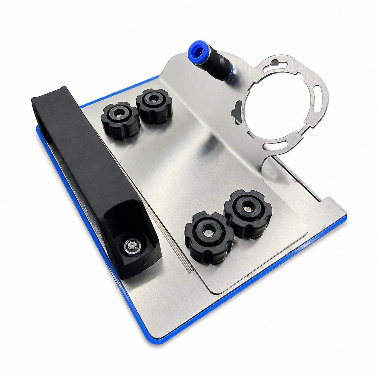 45 Degree Tile Beveling Guide for 100 mm Angle Grinder, Portable Chamfering Attachment