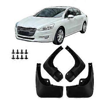 Car Mud Guards Compatible withPeugeot 508 2011-2018 Accessories Auto Parts Front Rear