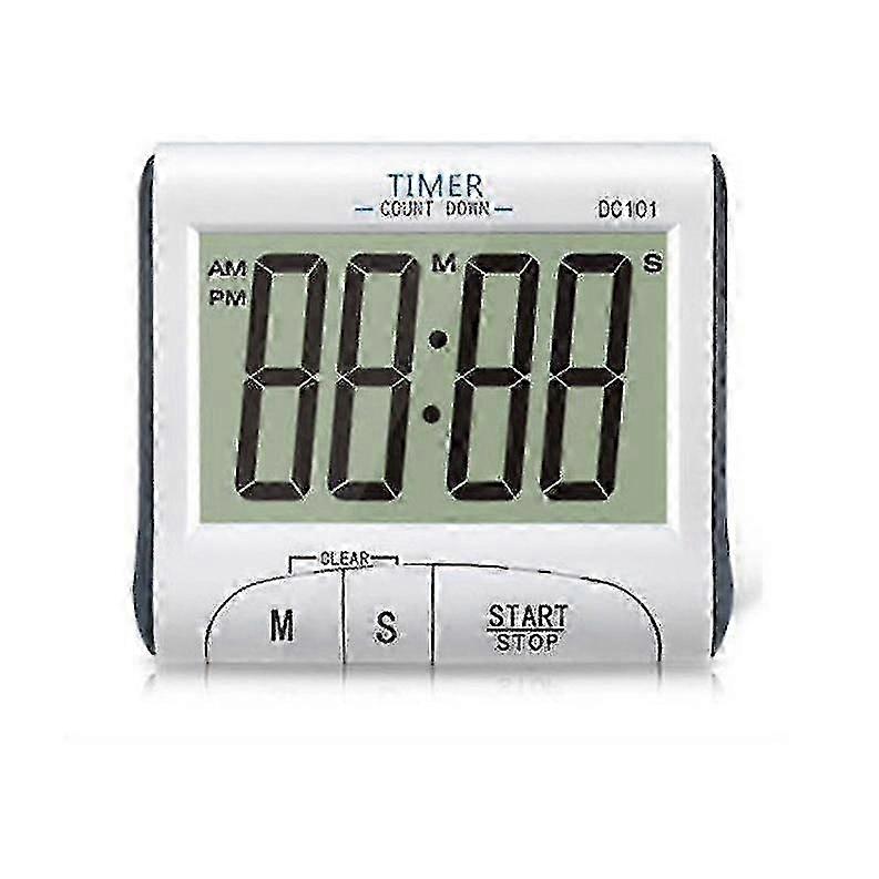 Dc101 Thin Large Screen Electronic Kitchen Timer Reminders