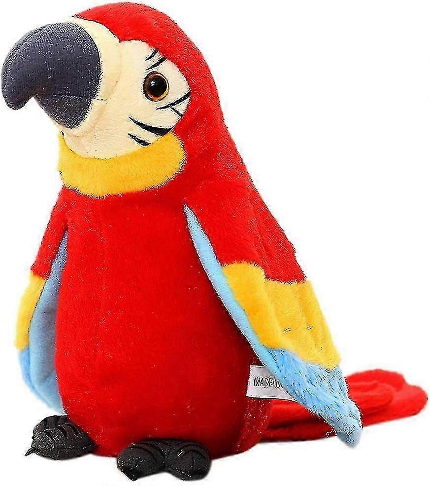 Record And Repeat Parrot Plush With Wing Action