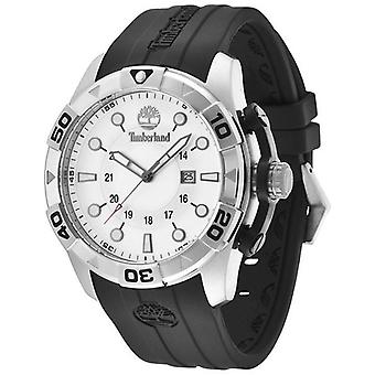 Timberland Arlington Quartz analoge man horloge met siliconen armband 14108JS-04