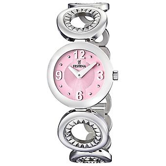 Festina Dame Quartz Analog Woman Watch with Stainless Steel Bracelet F16546/2