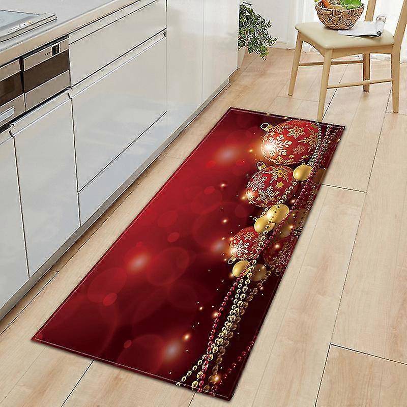 Christmas Absorbent Non Slip Kitchen Mat