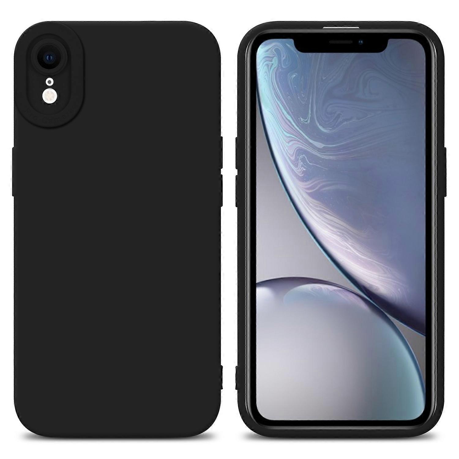 Case compatible with iPhone XR TPU protective case - Matte with camera protection