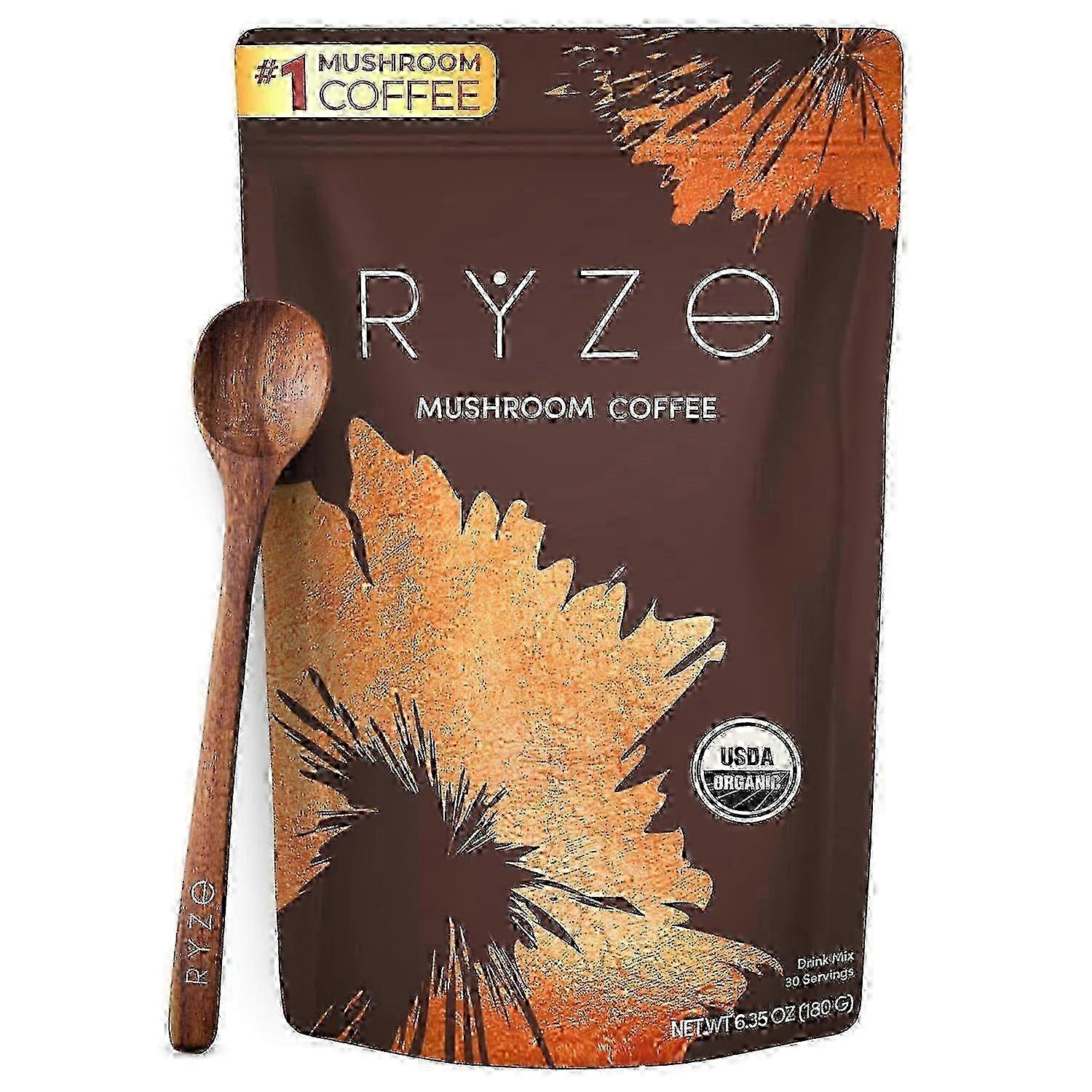 Café instantâneo preto com Ganoderma - Uma combinação de sabor e bem-estar