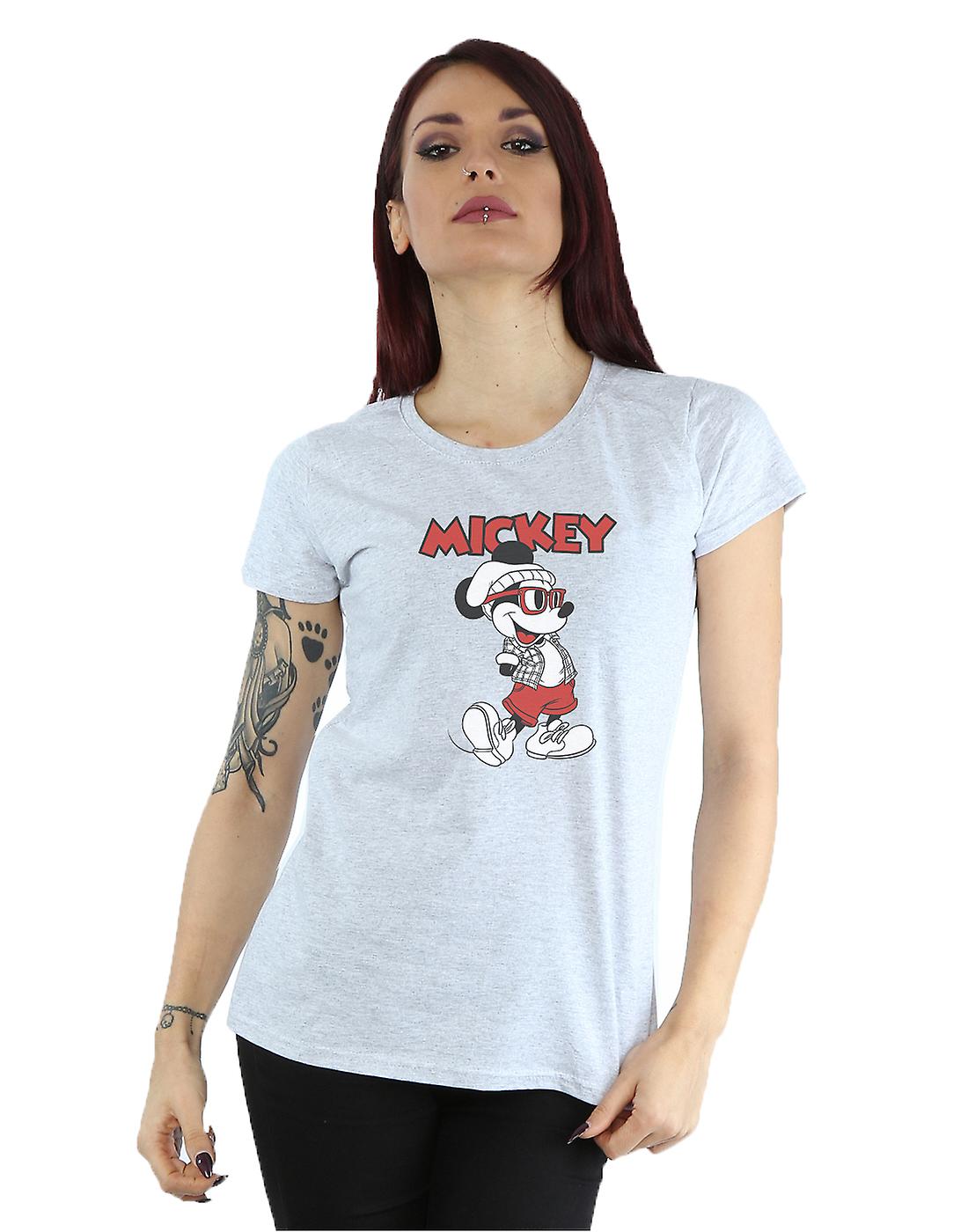 Disney Women's Mickey Mouse Hipster T-Shirt