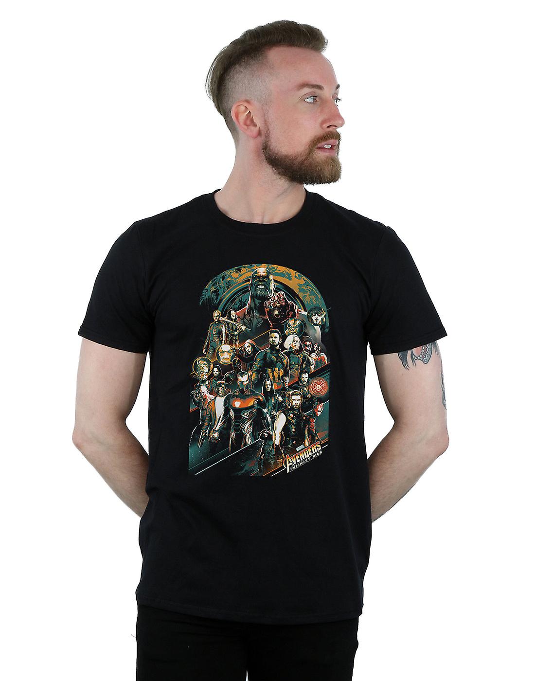 Marvel Men's Avengers Infinity War Team T-Shirt