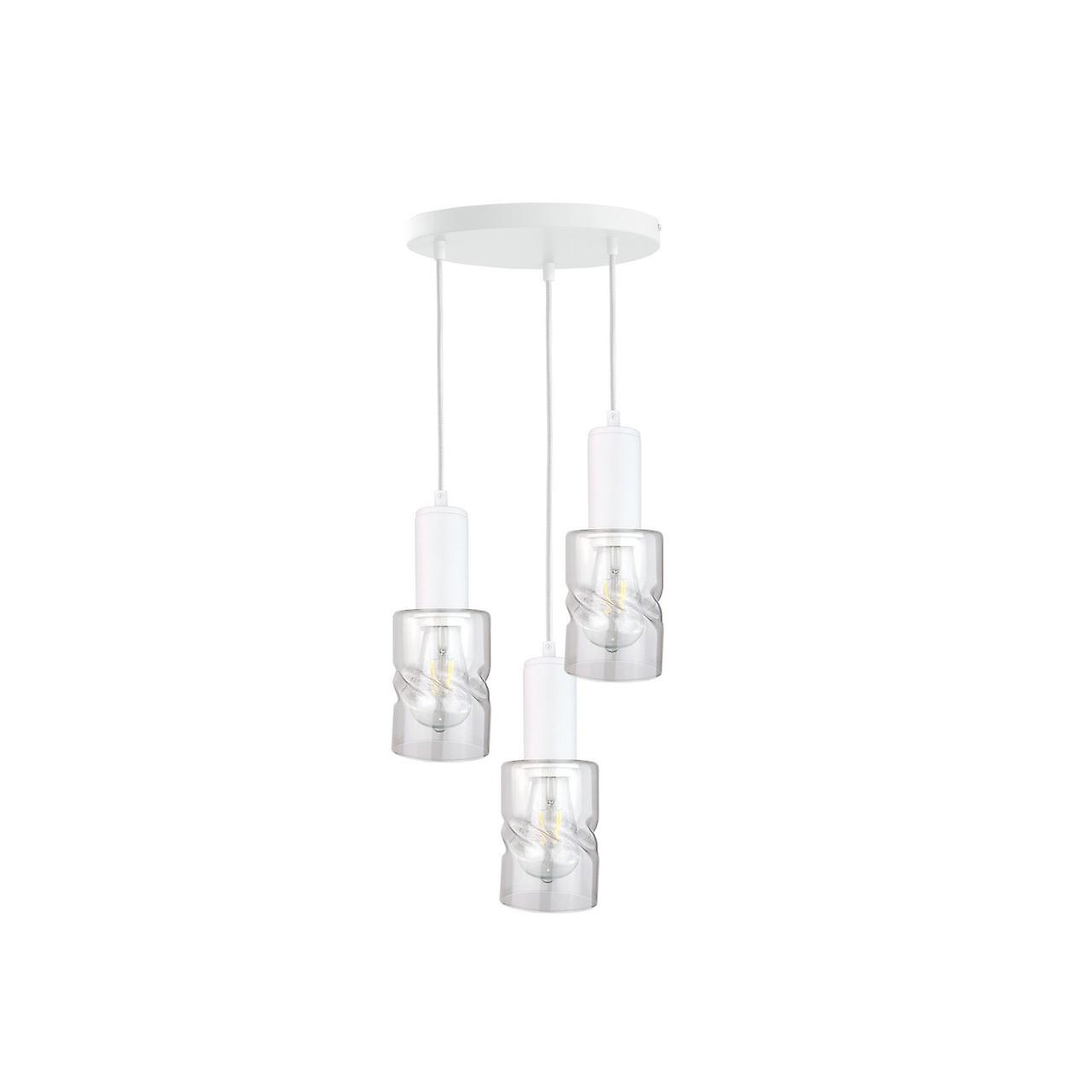 Keter Cross Cluster Pendant Ceiling Light White, 30cm, 3x E27