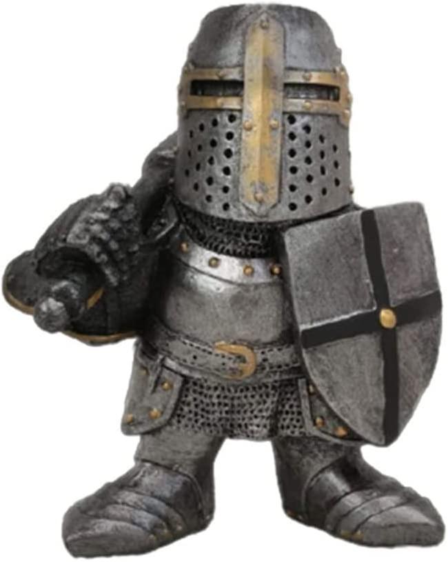 Ridder Kabouter Garde Middeleeuwse Kruisvaarder Zwaard Krijger Hars OrnamentenA