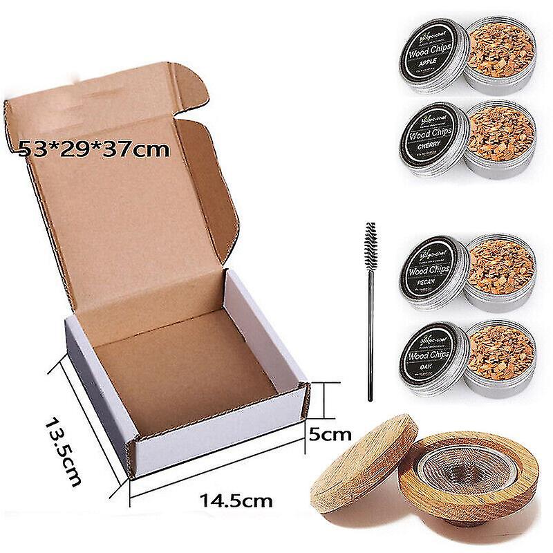 Cocktail Smoker Kit With Wood Chips For Infuse Cocktails Wine Whisky Cheese