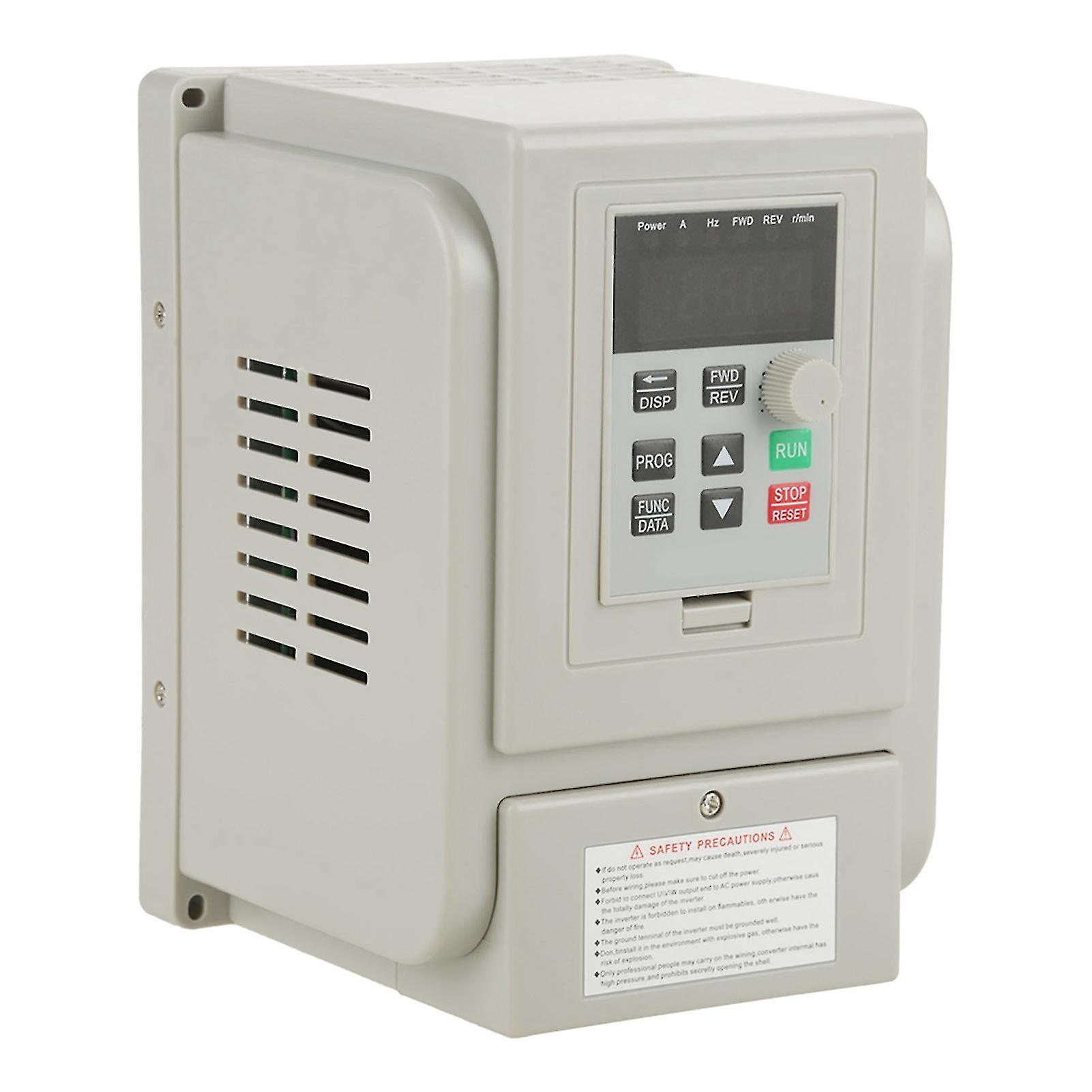 AC 220v 1.5kw متغير التردد محرك Vfd تحكم السرعة لمحرك 3 مراحل