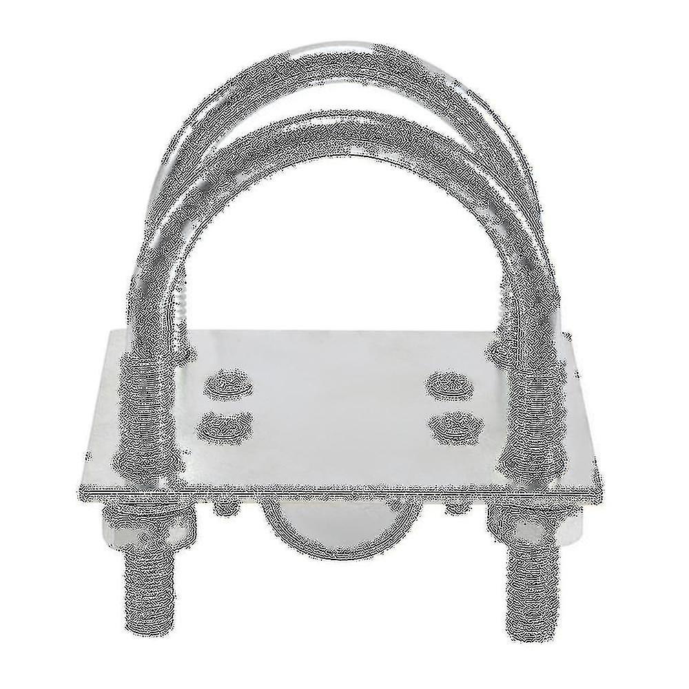 Antenna Mast Clamp Bracket With U- Anti-rust Clamp Panel Pipe Mounting Hardware For Outdoor Lora An