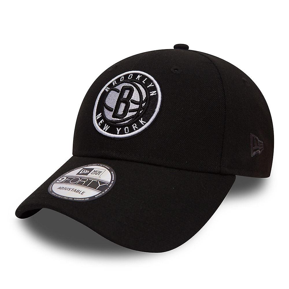 New Era 9Forty Adjustable Curve Cap ~ Brooklyn Nets