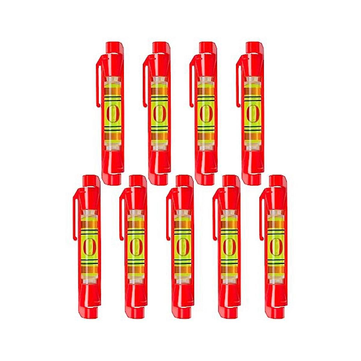 Line Level, 9Pcs String Line Leveler Tools 3 Inch, Small Pocket for Hanging Picture Wall