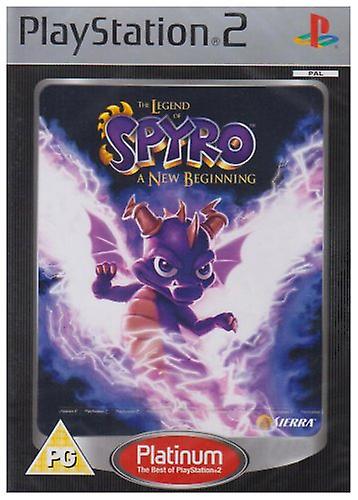 The Legend of Spyro A New Beginning - Platinium (PS2) - PAL - New & Sealed