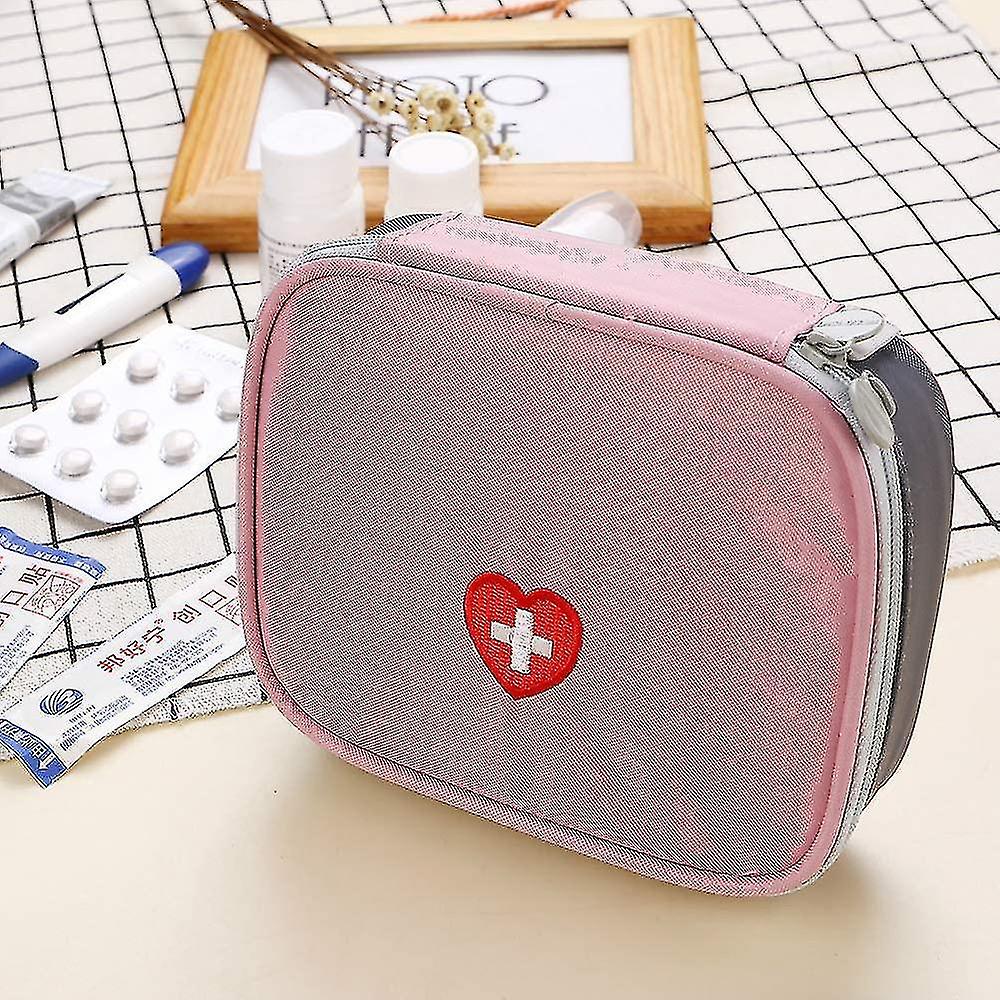 Mini trousse de premiers soins, portable rose