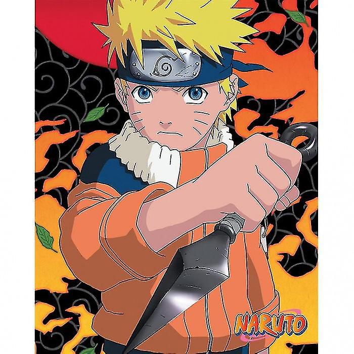 Naruto Jinchuriki Sunset Wide Canvas Print