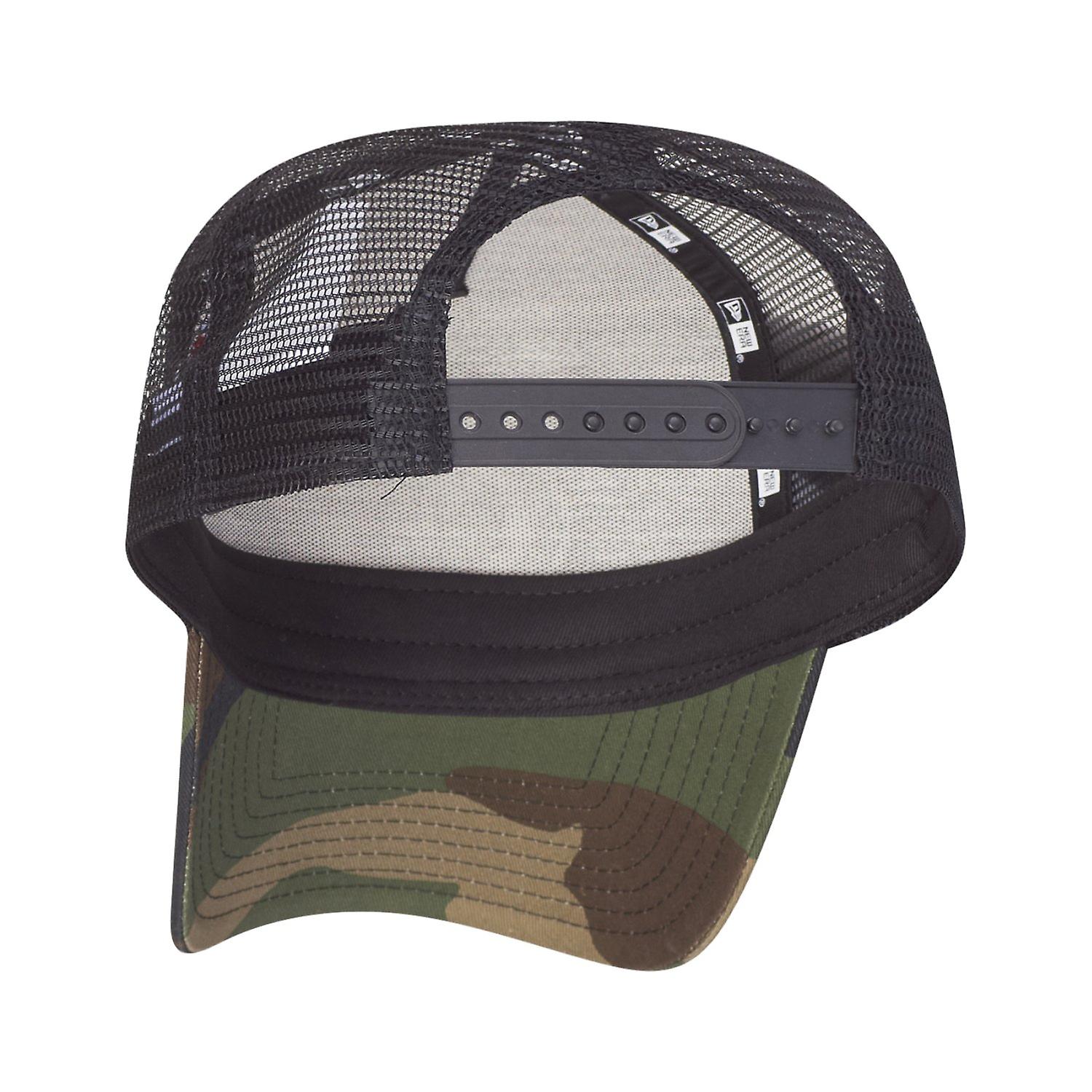 New Era Atlanta Falcons Camo 9Forty A Frame Trucker Snapback Cap, Nero , Taglia unica