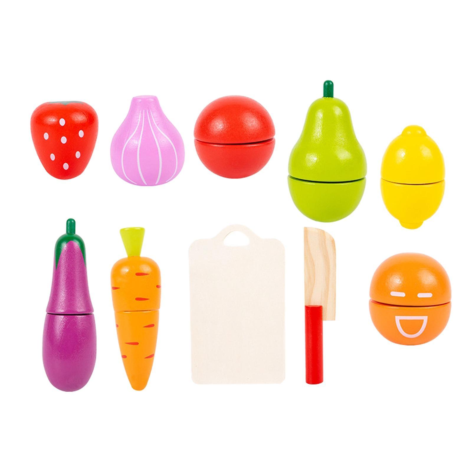Fruits Vegetables Toys Basic Skills Development Learning Toy for Children