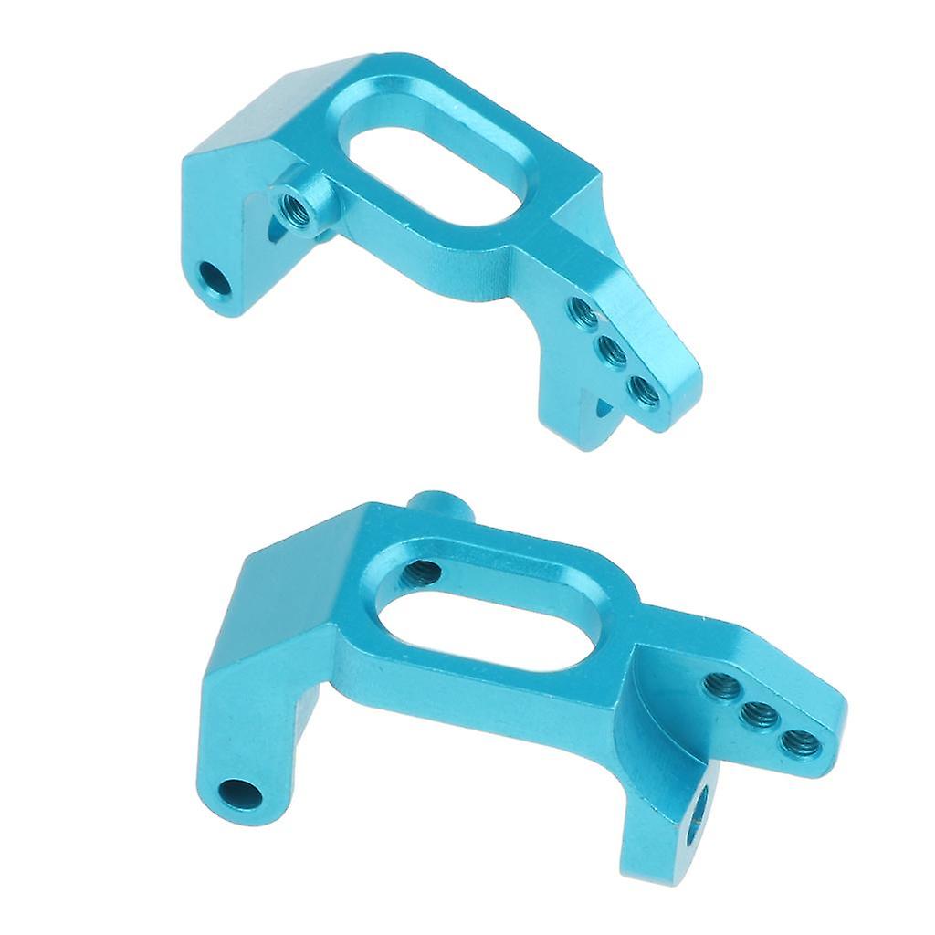 Front Hub Carrier Block Upgrade Parts for 1/10 RC Model Car Truck Blue