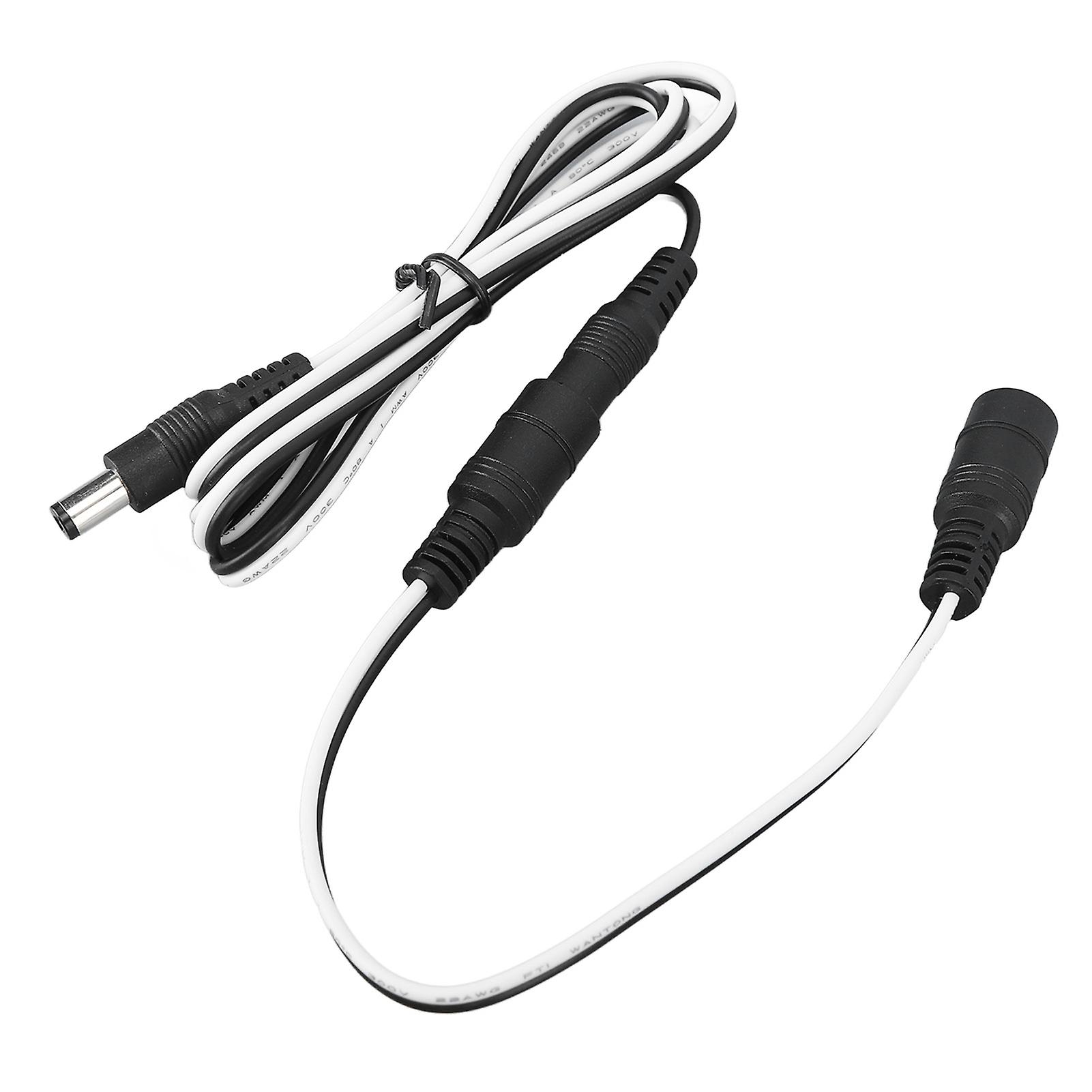 Solar Panel Power Extension Cable, DC Extension Cable for Solar Photovoltaic Panels, LED Lights, Cameras, 4m / 13.1ft