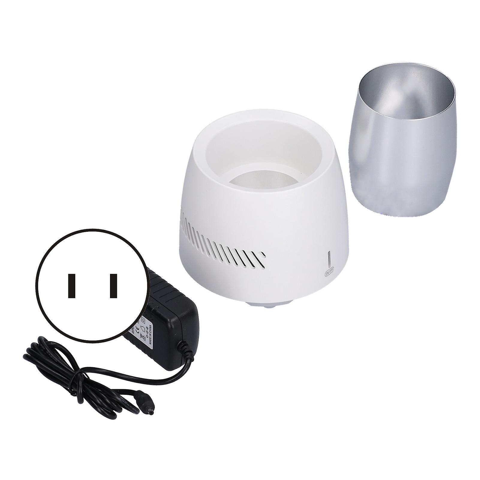 350ml Rapid Cooling Cup with Built-in Chiller for Home & Office, White, US Plug