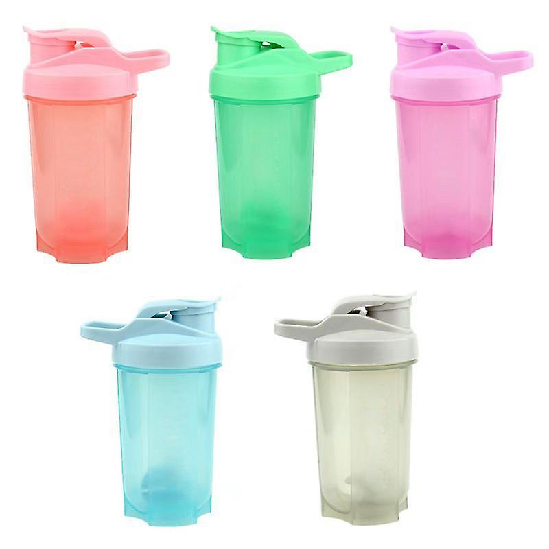 2Pc Mugs 600/500ml Protein Powder Shake Cup Fitness Sports Cup