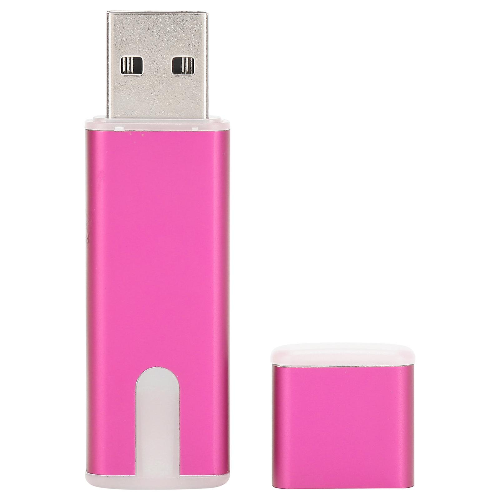 USB Memory Stick USB2.0 Portable U Disk Flash Drive Mini Laptop Accessories Rose Red