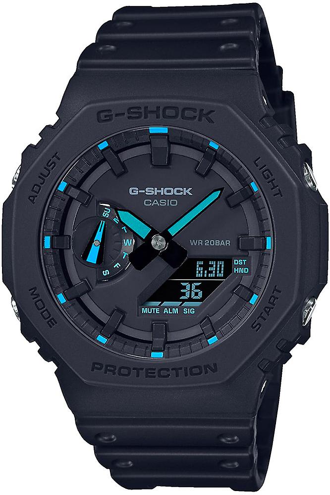 CASIO G-Shock GA-2100 GA-2100-1A2ER - Hars Mannelijk Quartz Analoog-Digitaal