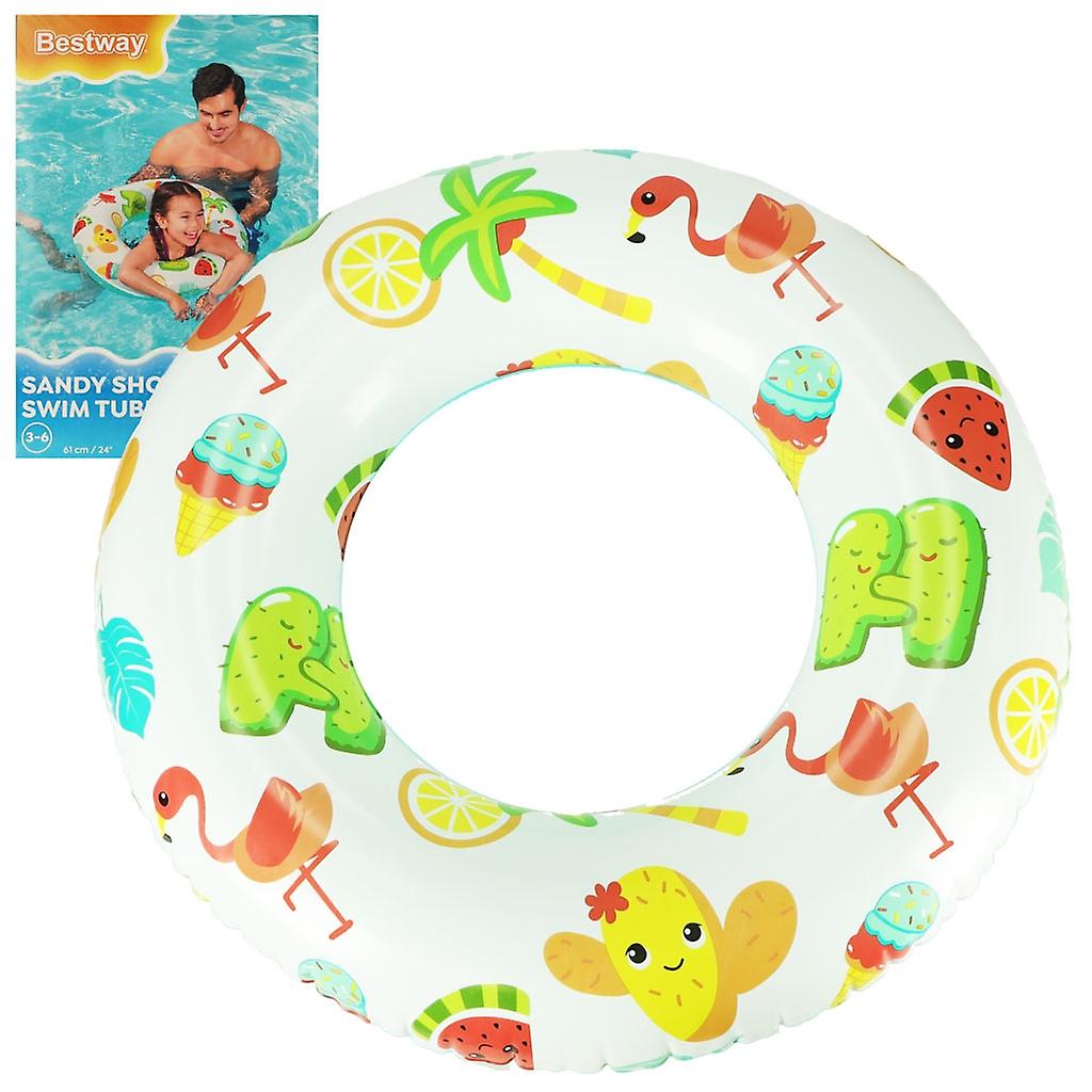 BESTWAY 36014 Flamingo uppblåsbart simhjul