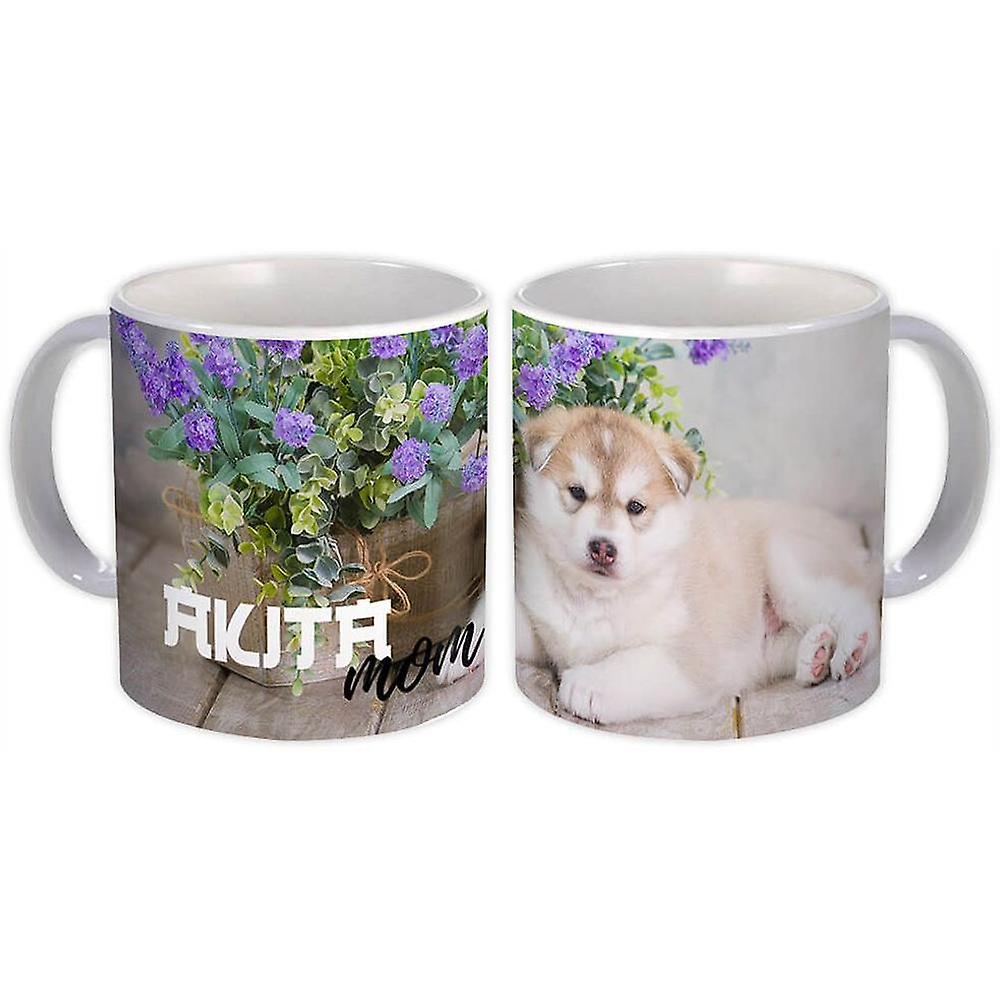 Gift Mug: Akita Mom Dog