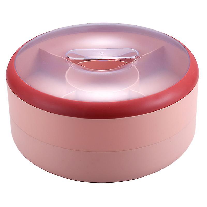 1pcs Compartment Snack Dried Fruit Container