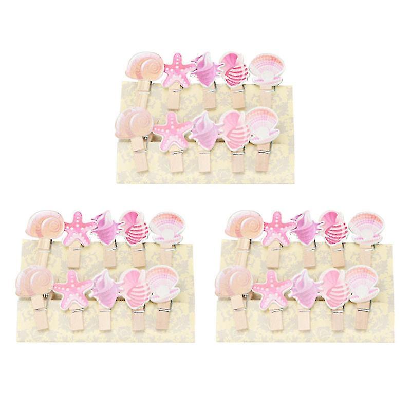 30pcs Ocean Photo Clips