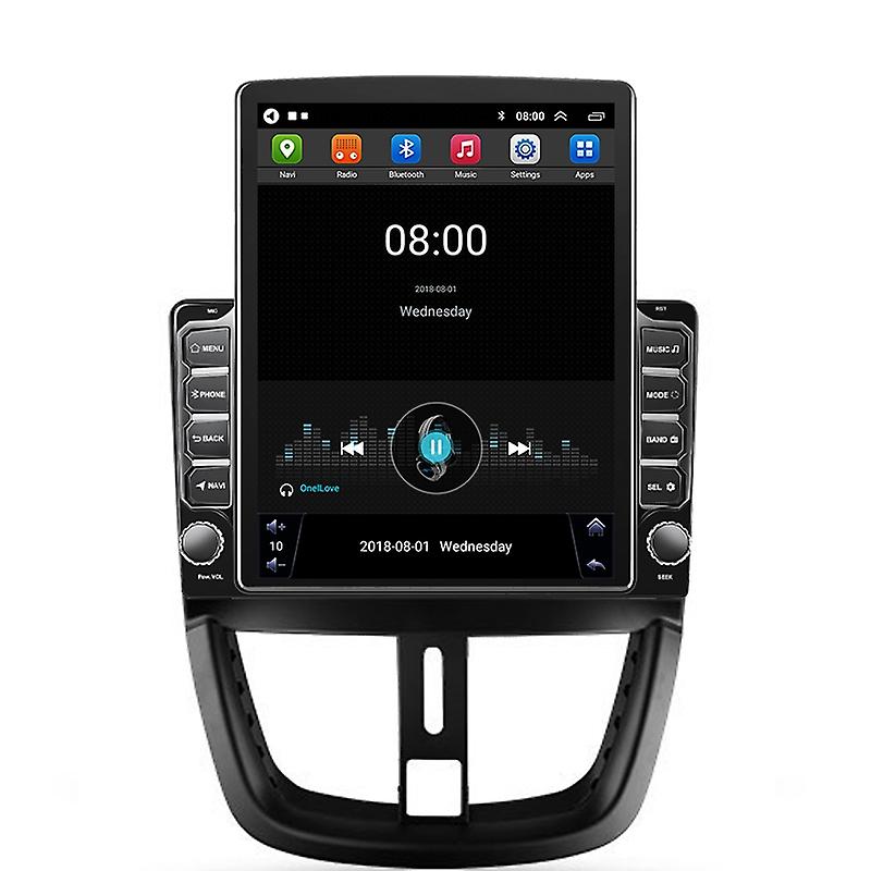 Car Radio Video Player For Peugeot 207 CC 207CC 2006-2015 Carplay Stereo For Tesla Style 9.7 Inch