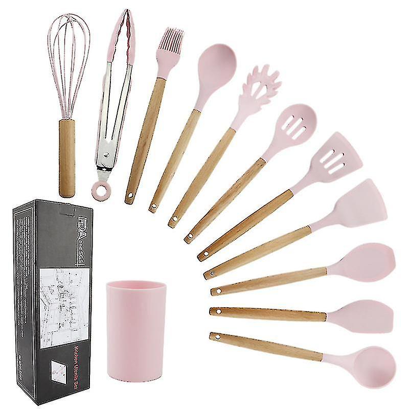 Set Of 11 Silicone Chenware Utensil Set Box Pl-600