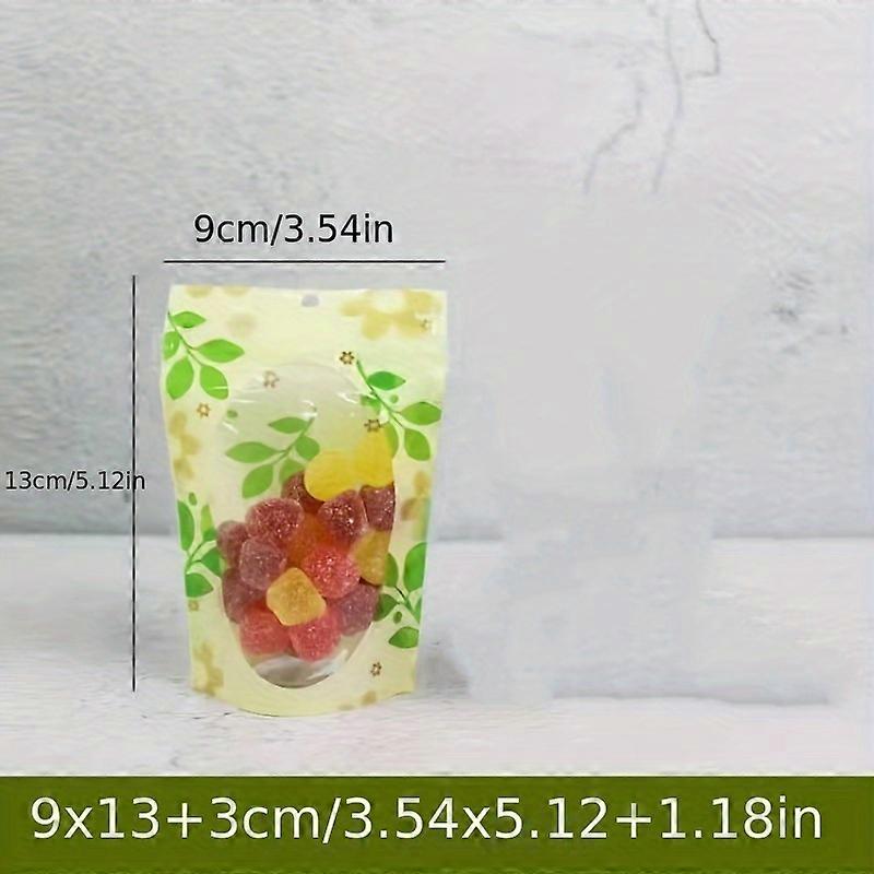 100pcs Premium Snap Closure Plastic Packaging Bags - Leak Proof, Mildew Resistant, Stain Resistant, Durable, and Reusable for Storage and Organization