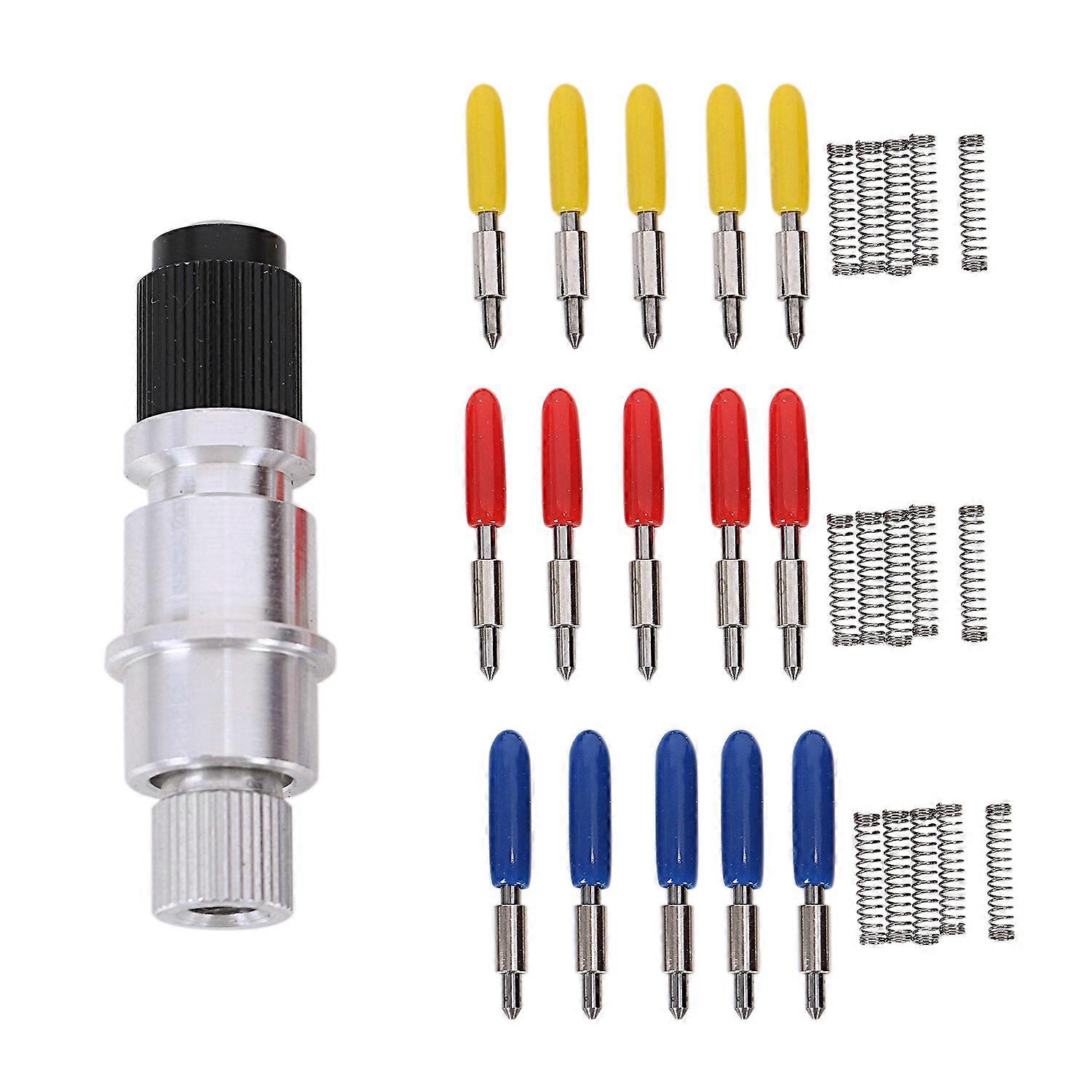 16 stuks 30/45/60 graden Graphtec Cb15 Cb15U Vinyl Cutter Blade + Graphtec Cb15 Cb15U Blade Houder